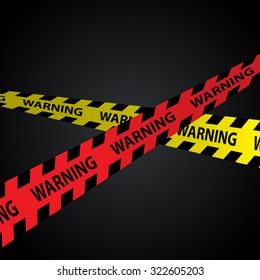 warning tape design on background, warning stripes