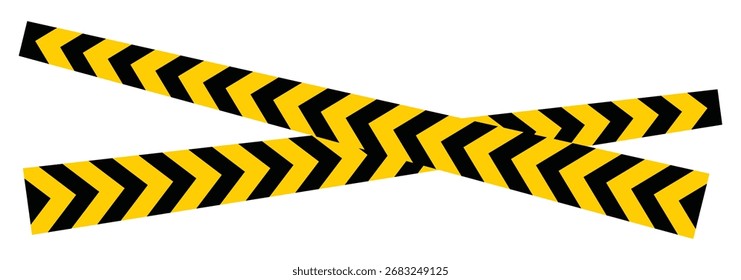  Juego de Vectores de cinta de advertencia para áreas peligrosas, marcas de seguridad y zonas de construcción