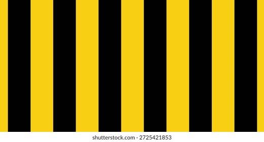 Cinta de advertencia con rayas diagonales amarillas y negras. Advierta detener la línea sin costuras. Borde de cinta de precaución amarillo y negro. eps10