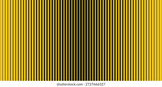 Cinta de advertencia con rayas diagonales amarillas y negras. Advierta detener la línea sin costuras. Borde de cinta de precaución amarillo y negro.