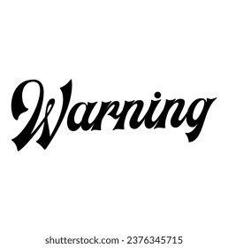 texto de advertencia sobre fondo blanco.