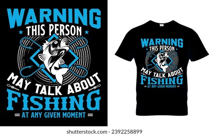 Warning This Person May Talk About...T-Shirt