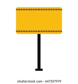 warning traffic sign icon