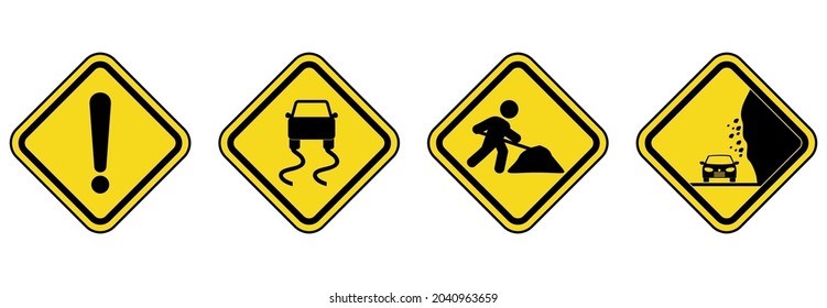 warning traffic sign icon, warning traffic sign vector, warning traffic sign symbol