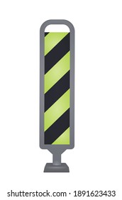 Warning traffic sign. vector illustration