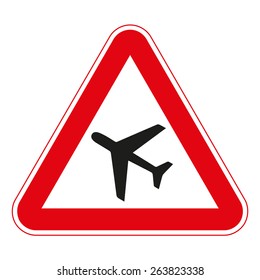 Warning traffic signs