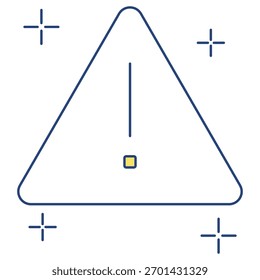 Icono de triángulo de advertencia, Triángulo de peligro de emergencia, Señal de advertencia de seguridad vial, Símbolo de alerta de precaución, Indicador de peligro de tráfico, Vector