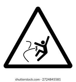 Warning Uncontrolled Release of Energy Symbol Sign ,Vector Illustration, Isolate On White Background Label. EPS10