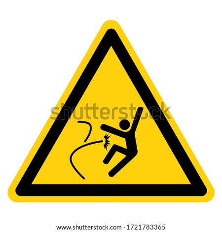 Warning Uncontrolled Release of Energy Symbol Sign ,Vector Illustration, Isolate On White Background Label. EPS10