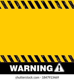 Warning Under Construction Sign Sticker Stock Vector (royalty Free 