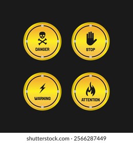 Warning Vector Art  Icons  and Graphics design