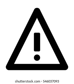 Warning Vector Icon