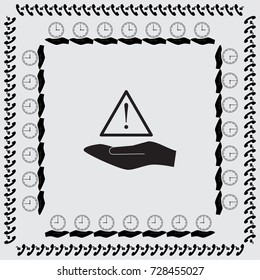 warning vector icon