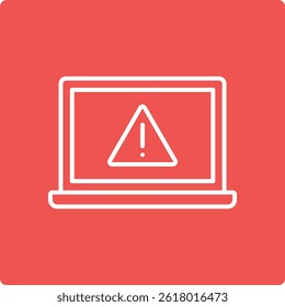 Icono de Vector de advertencia. Se puede utilizar para aplicaciones de impresión, móviles y de Web.