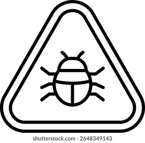 Warning vector icon. Can be used for printing, mobile and web applications.