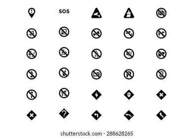 Warning Vector Icons 3