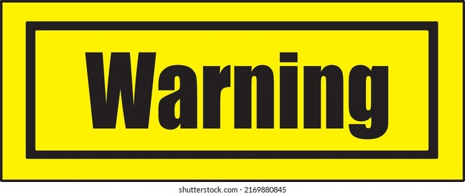 recorte de imagen de ilustración de vector de advertencia