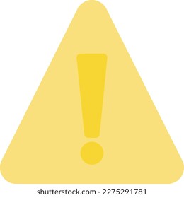 warning Vector illustration on a transparent background. Premium quality symmbols. Line Color vector icons for concept and graphic design.