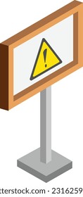warning Vector illustration on a transparent background. Premium quality symmbols. Vector line flat icons for concept and graphic design.