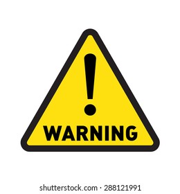 warning vector sign