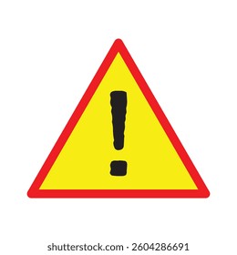 Warning vector signs. Attention sign, warning sign, caution sign, danger. Exclamation mark. Warning, attention, caution sign in eps 10.