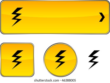  advertencia   para abrir el Navegador. Ilustración vectorial.