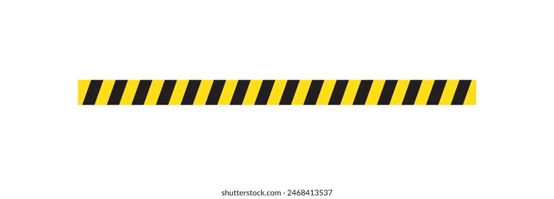 Warning yellow black diagonal stripes line. Safety stripe warning caution hazard danger road vector sign symbol