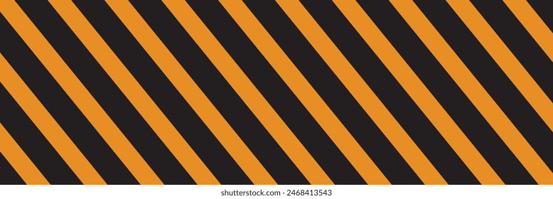 Warnende gelbe schwarze diagonale Streifen Linie. Warnstreifen Warnung Gefahrenhinweis Vektorgrafik Straßenschild Symbol