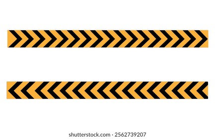 Warning yellow black diagonal stripes line. Safety stripe warning caution hazard danger road vector sign symbol. Vector illustration . EPS 20 .