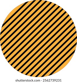 Warning yellow black diagonal stripes line. Safety stripe warning caution hazard danger road vector sign symbol. Vector illustration . EPS 20 .
