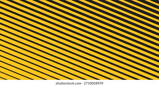 Aviso amarelo preto linhas diagonais listras.