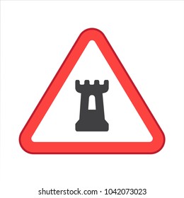 Warning/Street Sign - Fortress