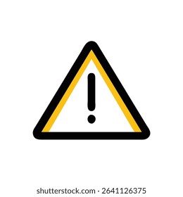 warning-triangle icon vector illustration new style