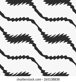 Warp zigzag wallpaper waves