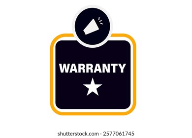 warranty, Button for websites, Design Element, learn, stay, template, tuned, design, level, sign, speech, bubble  banner, modern, symbol, click. 
