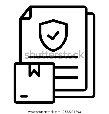 Warranty Coverage Icon Element For Design