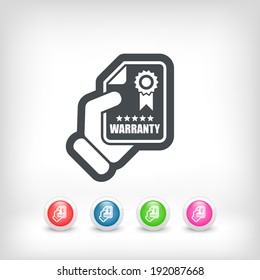 Warranty icon