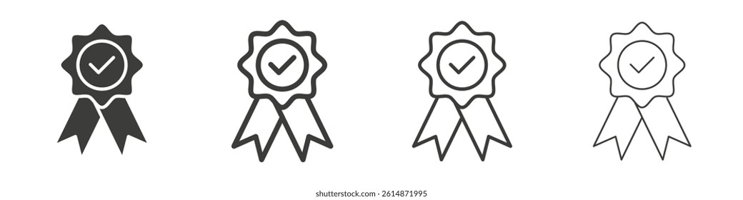 Warranty icon collection for website designs