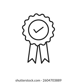 Warranty icon isolated. simple vector icon on white background