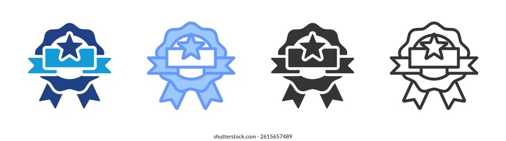 Warranty icon set multiple style collection