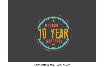 warranty icon vector