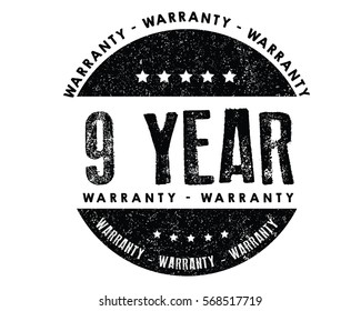 warranty icon vector