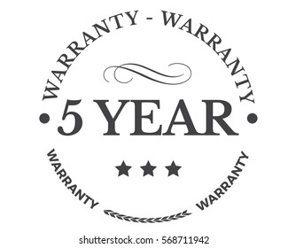 warranty icon vector