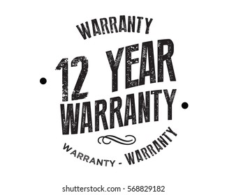 warranty icon vector