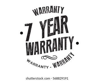 warranty icon vector