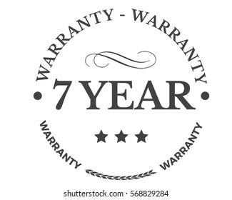 warranty icon vector