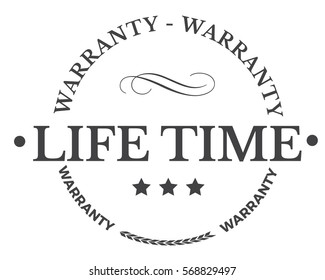 warranty icon vector