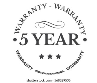 warranty icon vector