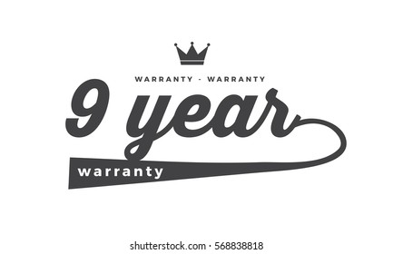 warranty icon vector
