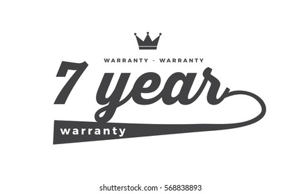 warranty icon vector